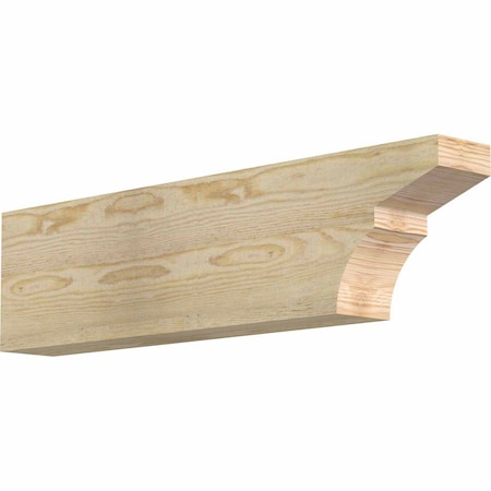 Ekena Millwork Monterey Rough Sawn Rafter Tail, Douglas Fir, 4"W x 8"H x 32"L RFT04X08X32MON00RDF